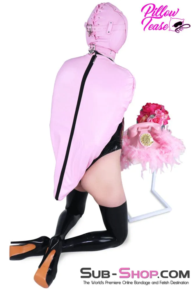 1476DL      Princess Pink Sensory Deprivation Locking Hood