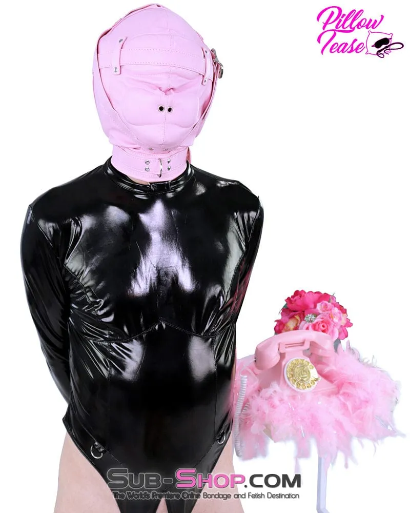 1476DL      Princess Pink Sensory Deprivation Locking Hood