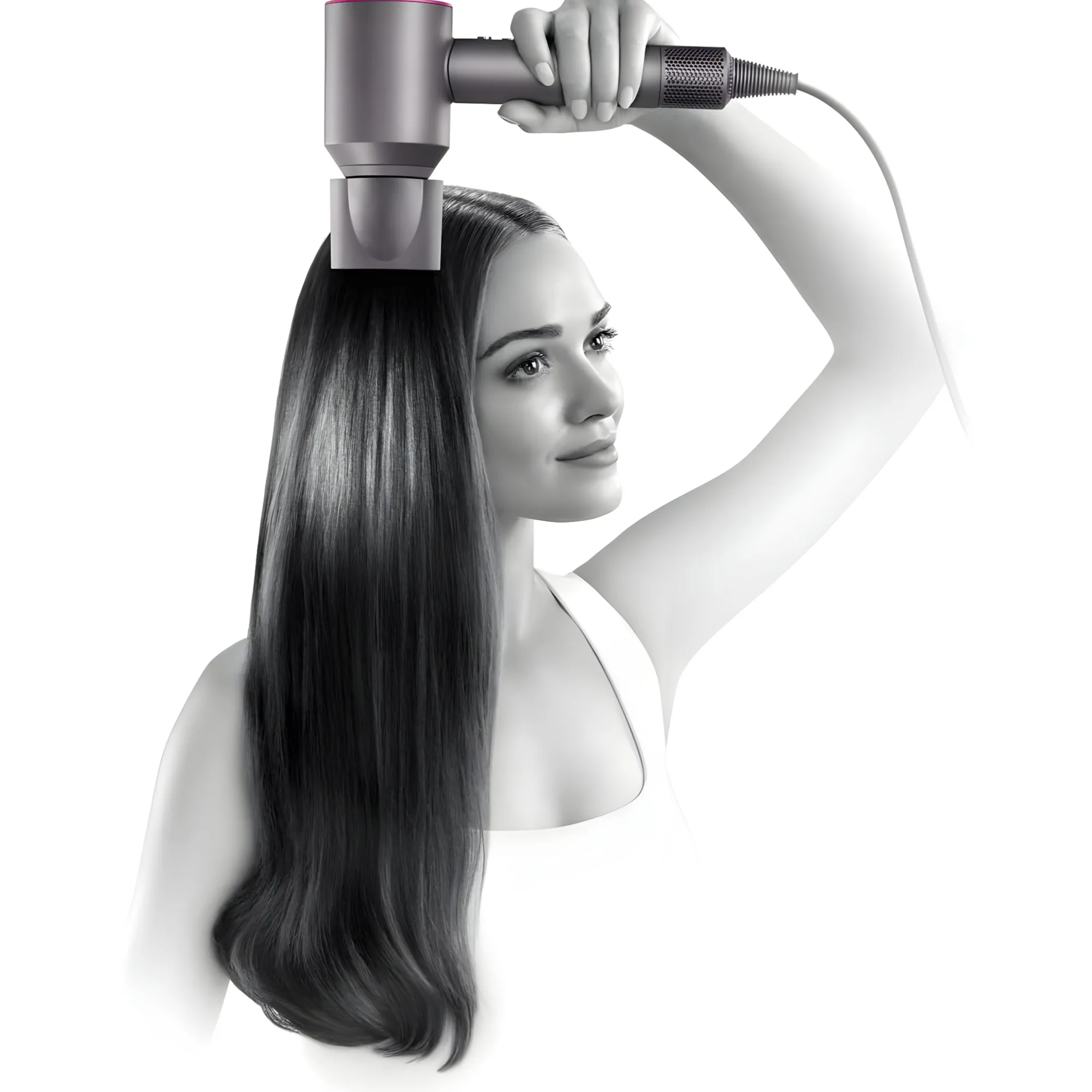 5-in-1 110000 rpm 3-High-Speed Professional Salon Hair Dryer XH-601 Grey