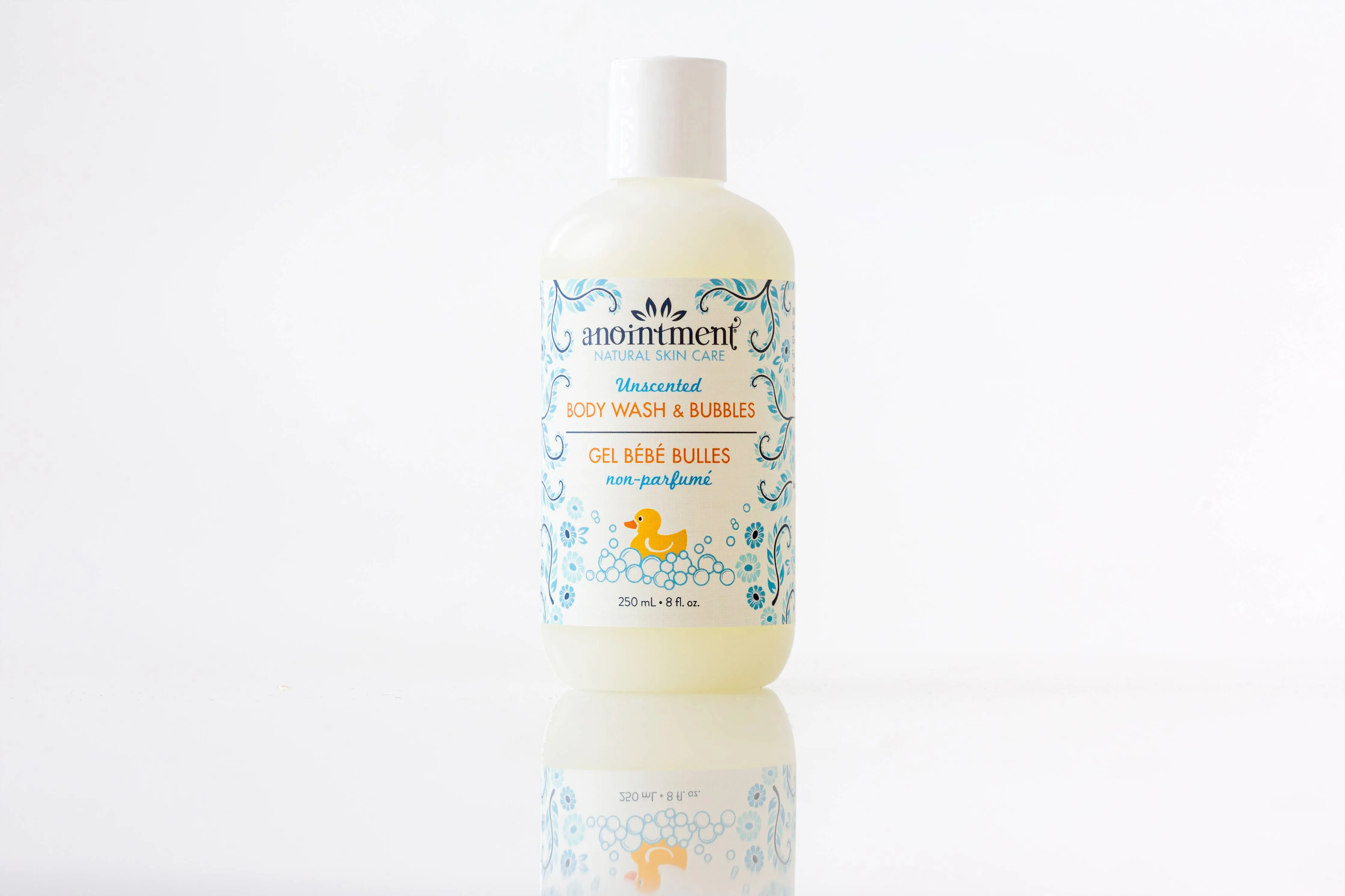 Anointment Natural Skin Care - Unscented Body Wash & Bubbles