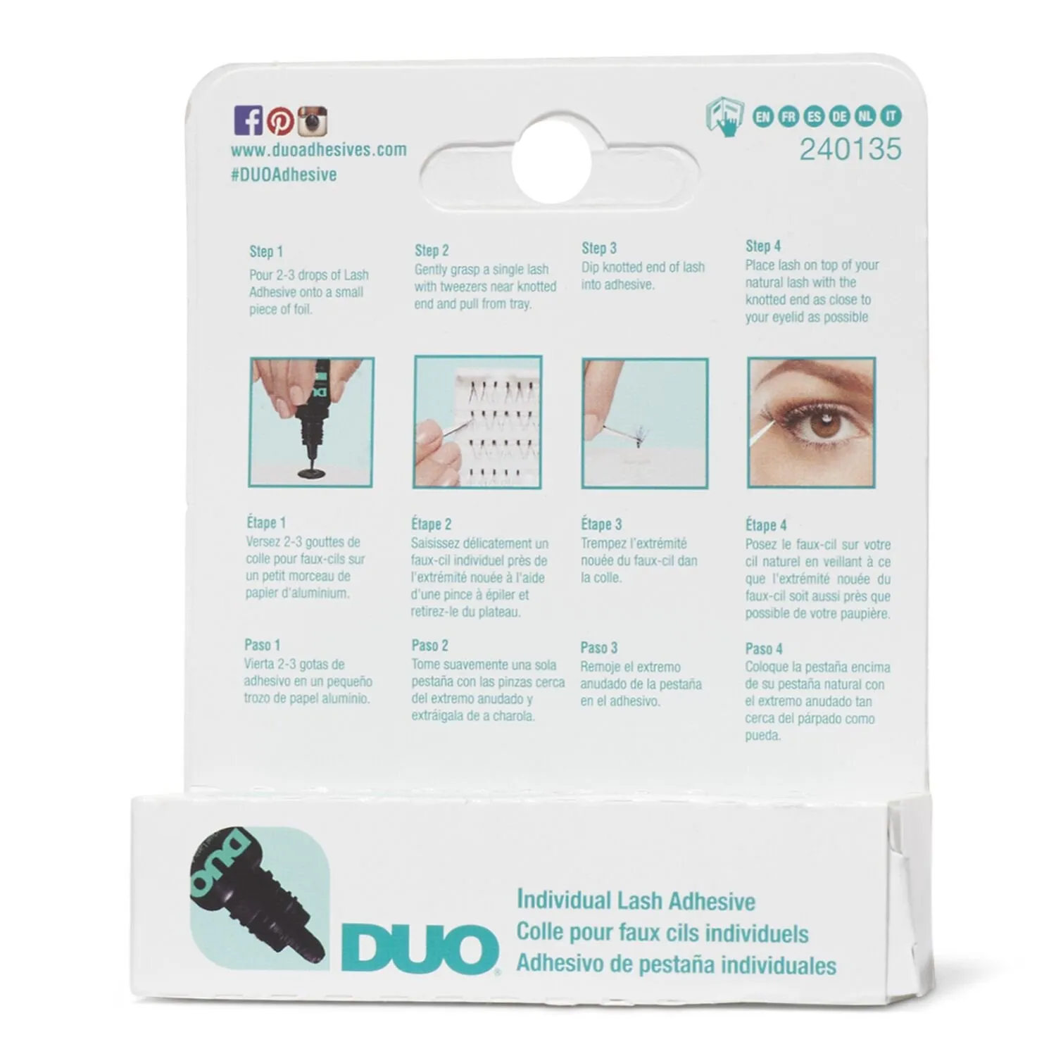 Ardell Duo Individual Lash Adhesive Dark 0.25oz/ 7g