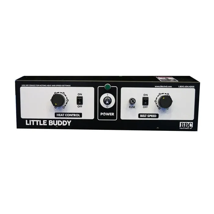 BBC Little Buddy Conveyor Dryer 5.5ft. Long x 18" Belt, 240V, 3000 Watts