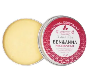 Ben & Anna Soda Cream Deodorant Tin Pink Grapefruit