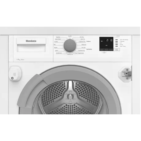 Blomberg LTIP07310 7kg Integrated Heat Pump Tumble Dryer White