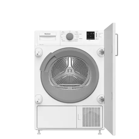 Blomberg LTIP07310 7kg Integrated Heat Pump Tumble Dryer White