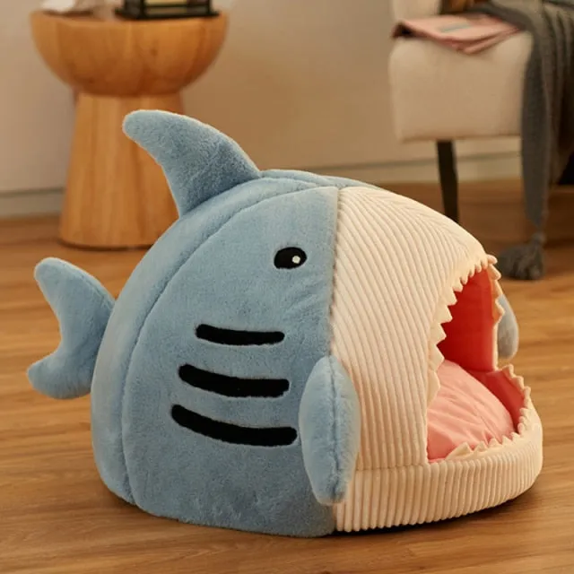 Cat Dog House Tent Cozy Cute Shark