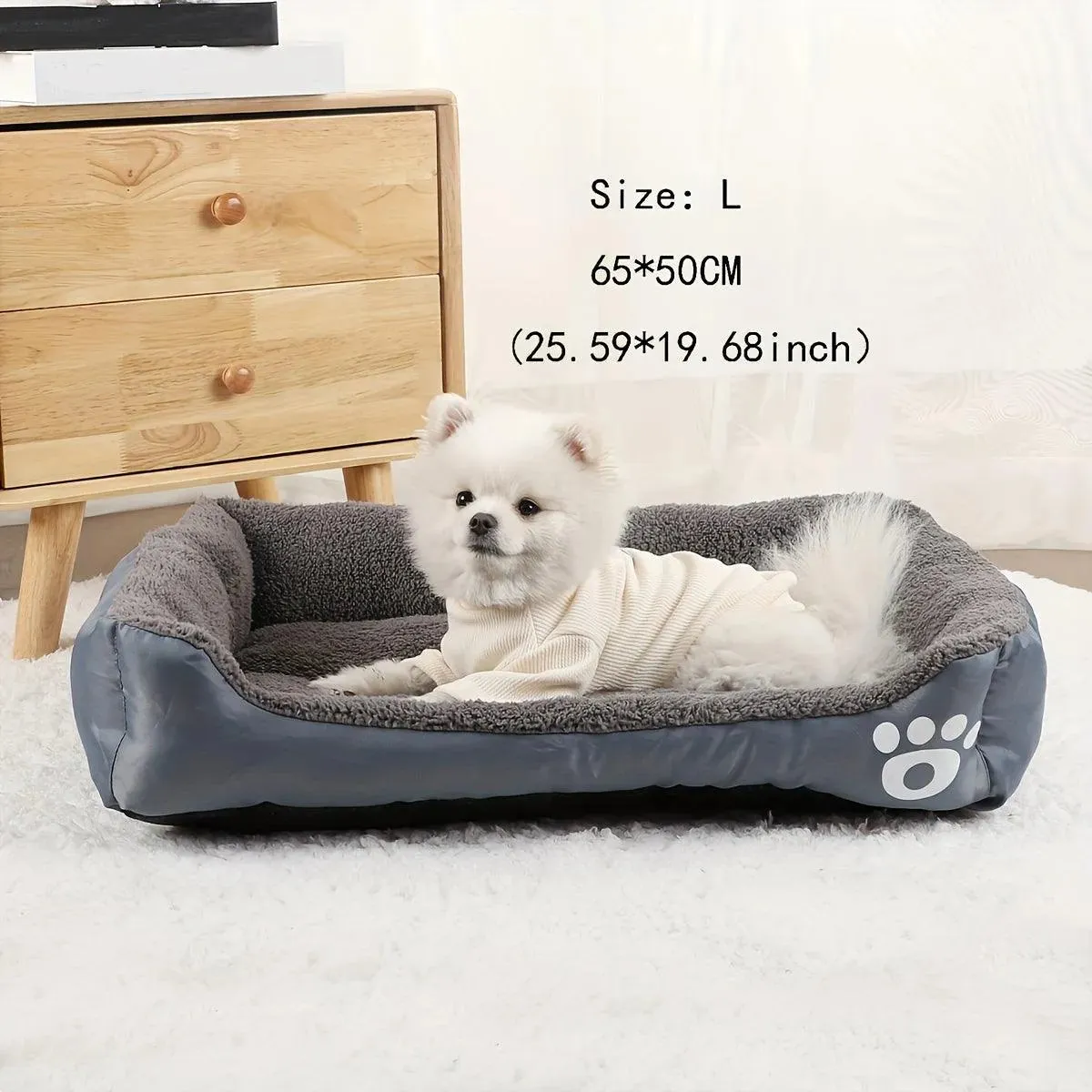 Cozy Pet Bed for Cats and Small Dogs