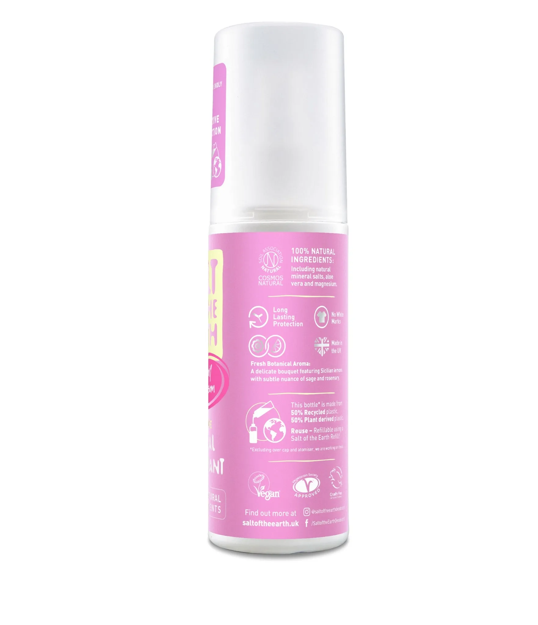 Crystal Salt Spray, Peony Flower, 100 ml