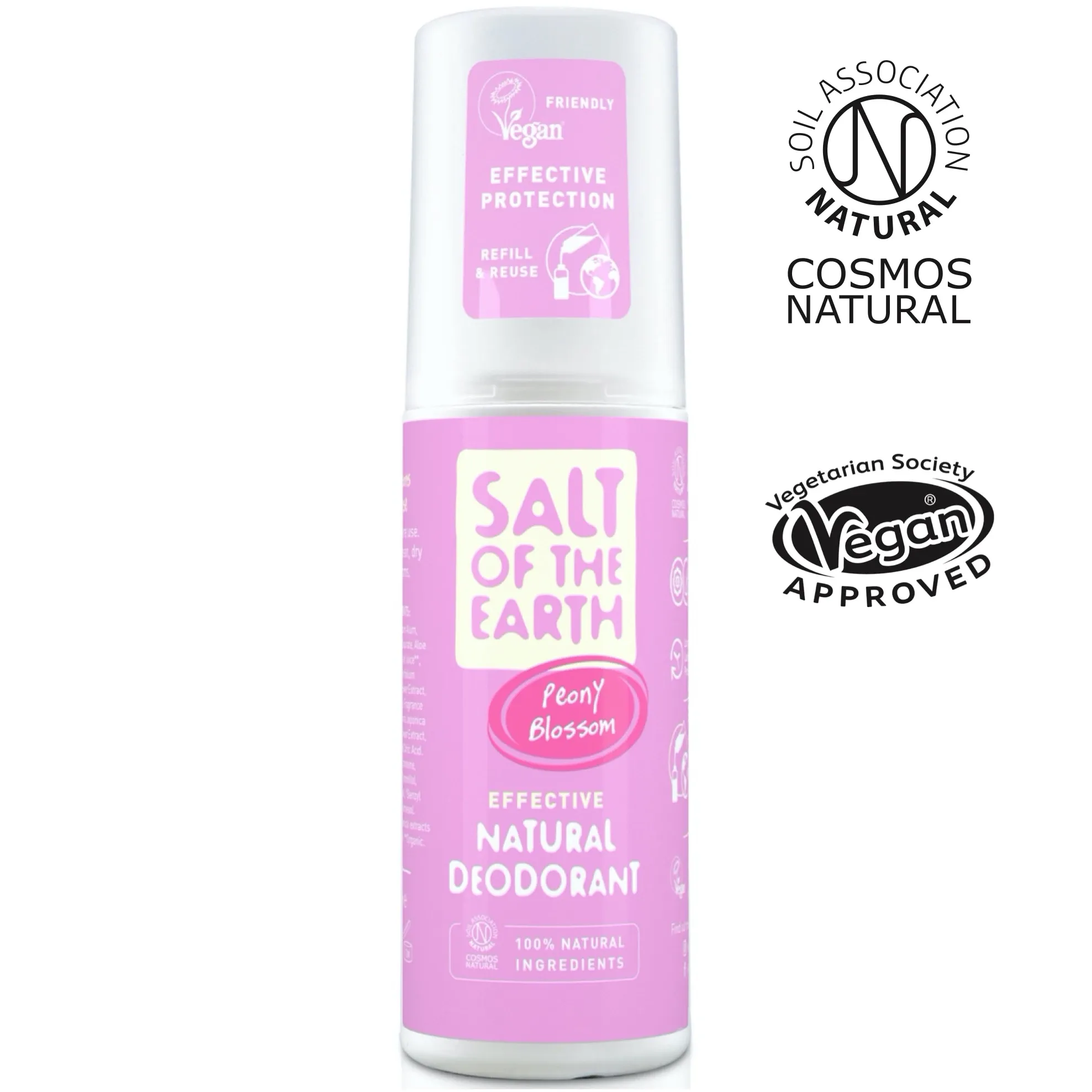 Crystal Salt Spray, Peony Flower, 100 ml