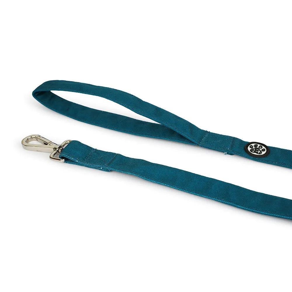 Dear Pet Classic Teal Blue Dog Leash