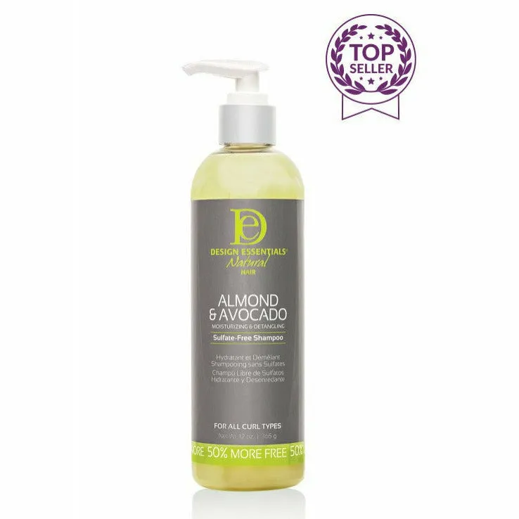 Design Essentials: Almond & Avocado Sulfate-Free Shampoo