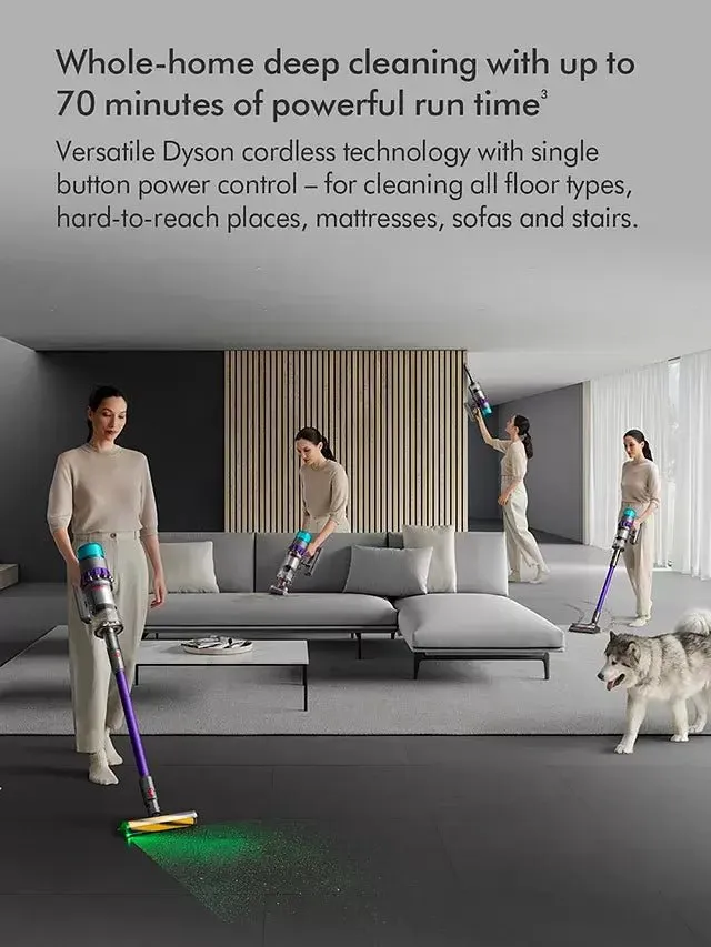 Dyson Gen5 Detect Absolute Cordless Vacuum Cleaner - Purple