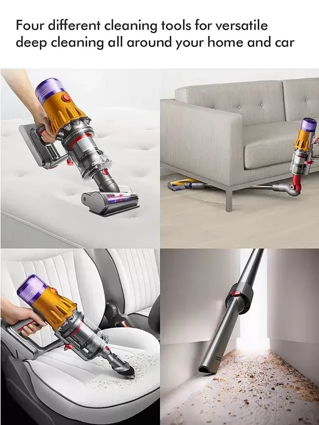 Dyson V12 Detect Slim Absolute Cordless Stick Vacuum - 60 Minutes Run Time - Nickel