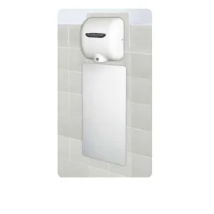 Excel Dryer XLERATOR® 89W - White Wall Guards Plastic (Set of 2)