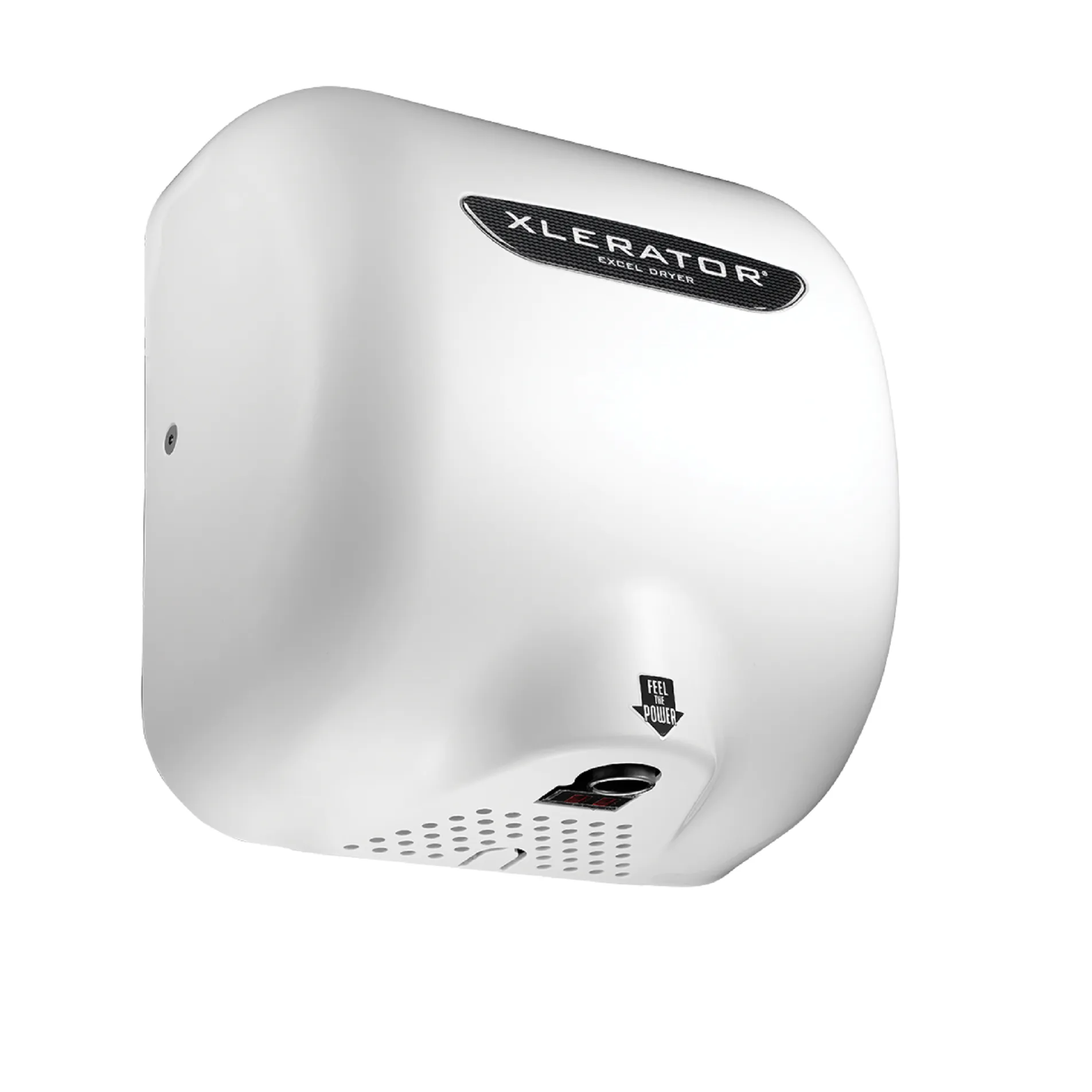 Excel Dryer XLERATOR® XL-BW Hand Dryer - White BMC (Bulk Molded Compound) High Speed Automatic Surface-Mounted