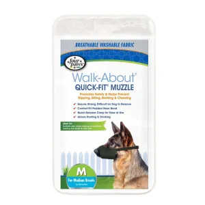 Four Paws Quick-Fit Dog Muzzle 3-Medium