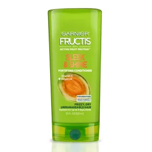 Garnier Fructis Sleek & Shine Conditioner, Frizzy, Dry, Unmanageable Hair, 21 fl. oz.