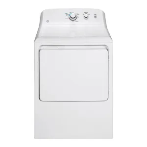 GE - 7.2 Cu. Ft. 3 Cycle Electric Dryer - White