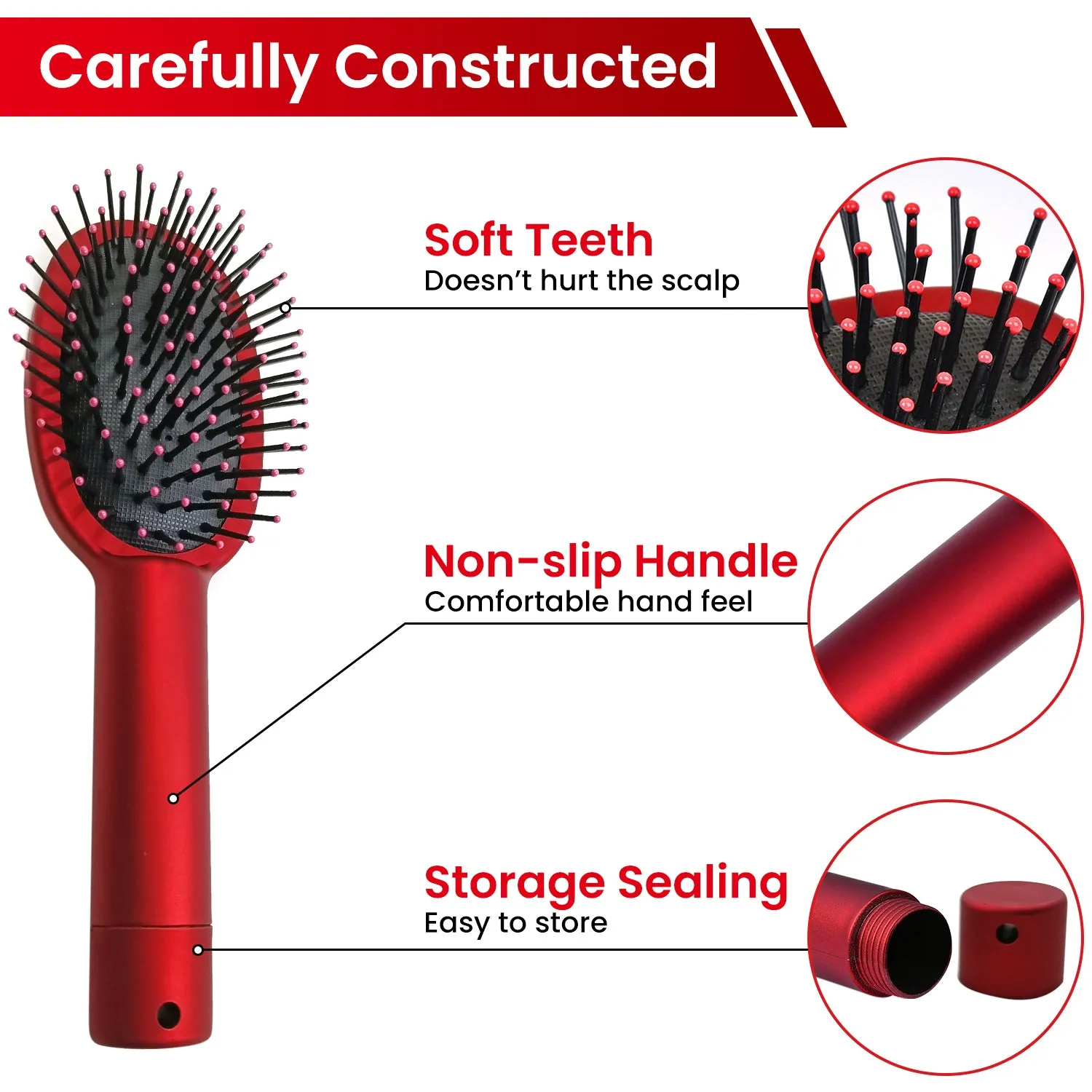 Generise 'Secret Stash' Hairbrushes - 3 Choices!