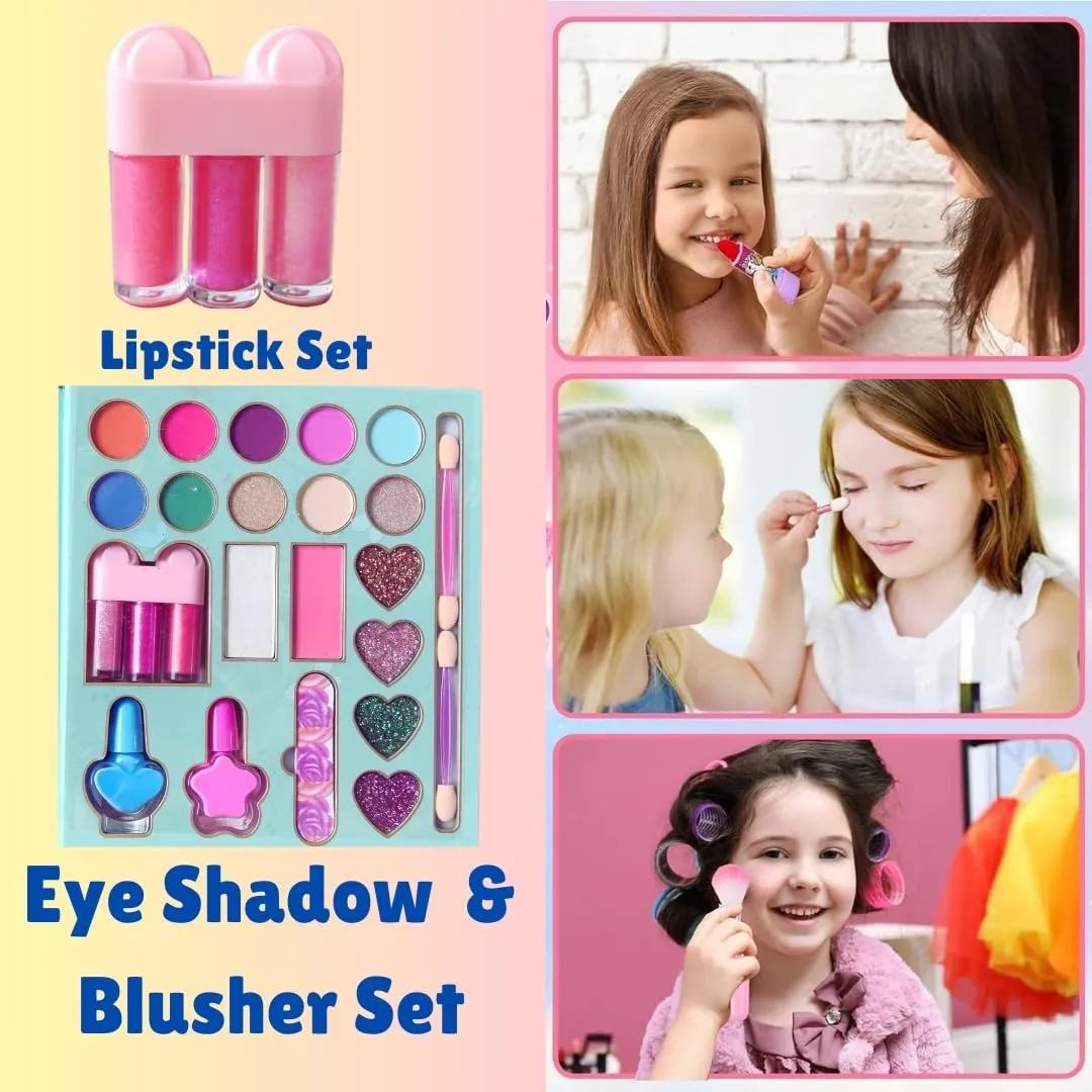 Girl Theme Makeup Kit for Kids 22pcs