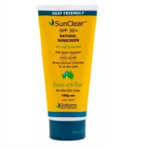 Graham's Natural SunClear Sunscreen 30  150g