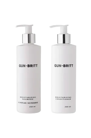 Gun-Britt Moisturizing Shampoo og Conditioner Pack