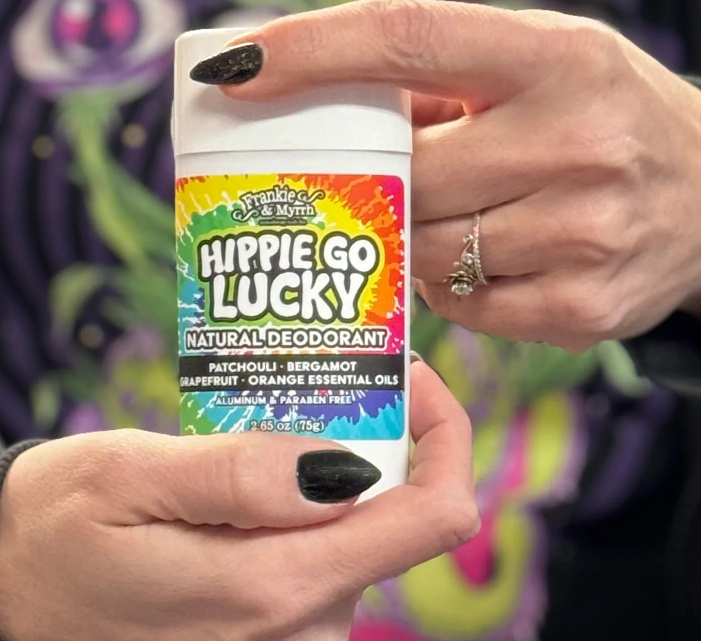 Hippie Go Lucky 2 Pack | Natural Deodorant | Patchouli, Bergamot, Sweet Orange, Grapefruit