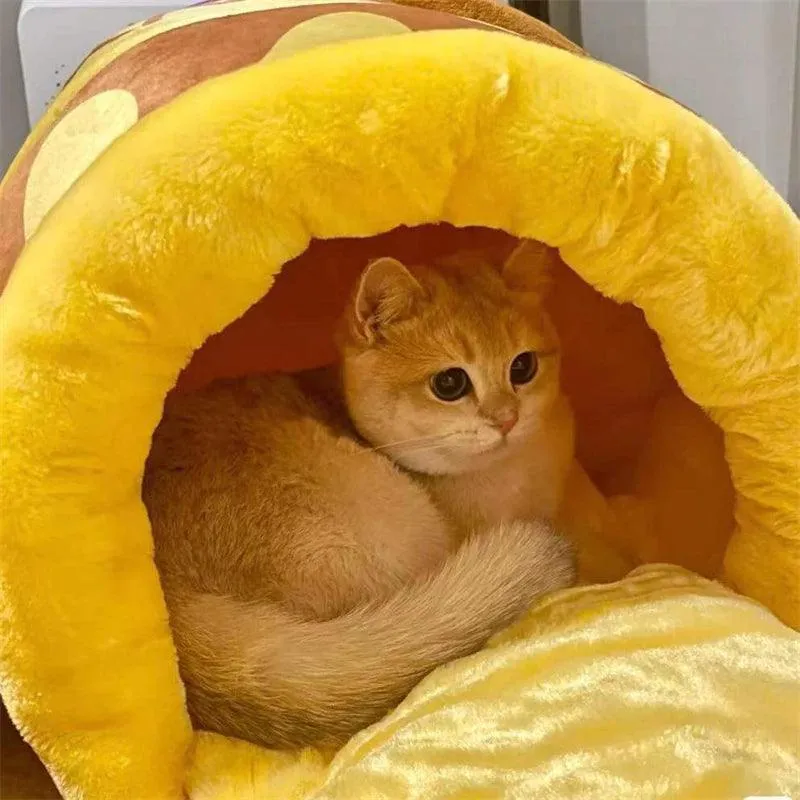 Hunny Jar Cozy Cat Bed