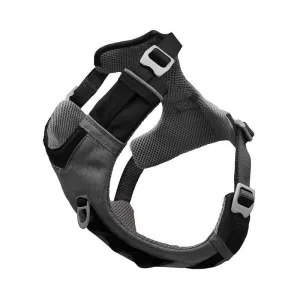 Kurgo Journey Air Dog Harness Black Gray Large