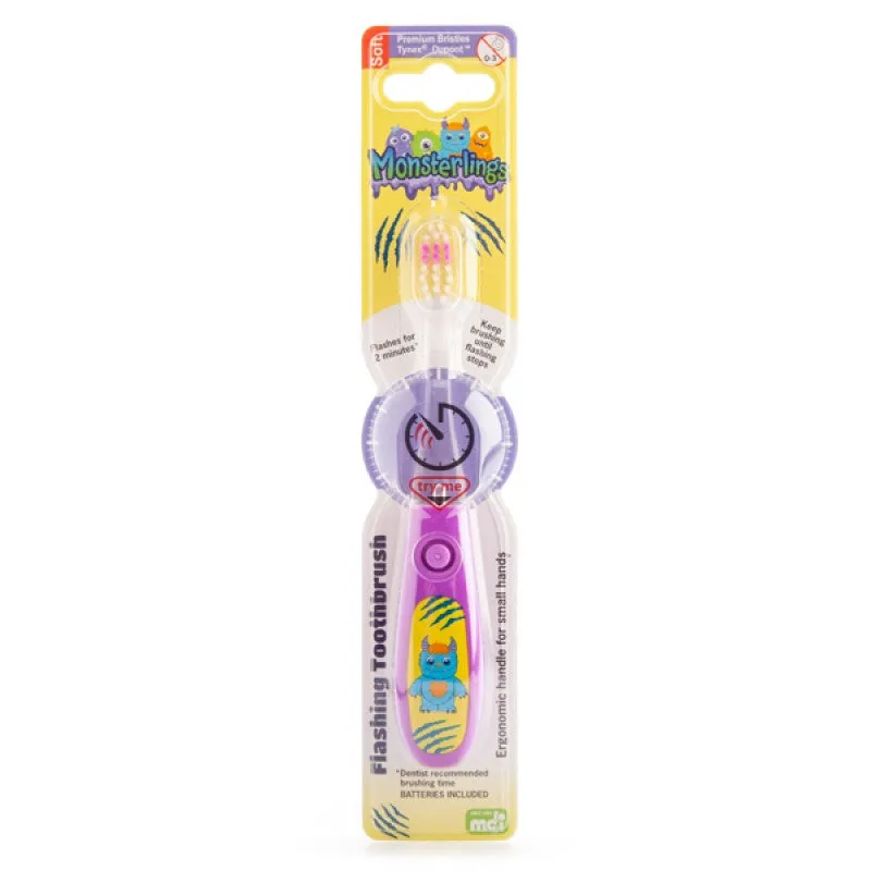 Light Up toothbrush - 2 minute flash