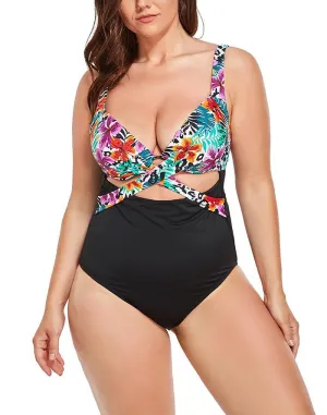 Mallorca Multi Cut Out Underwire One Piece Swimsuit