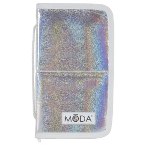 MŌDA® Holo Zip Flip Case