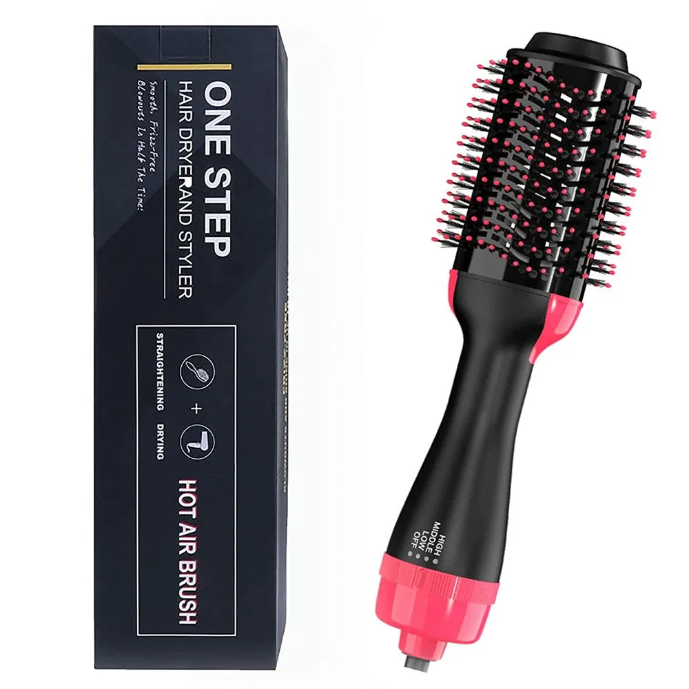 One Step Hair Dryer Brush, 4 in 1 Hair Dryer and Styler Volumizer Professional Hot Air Brush for Drying, Straightening, Curling, Salon for Valentine'S Day Gifts for Women