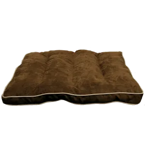 PetPals Caramel Faux Suede Pet Bed