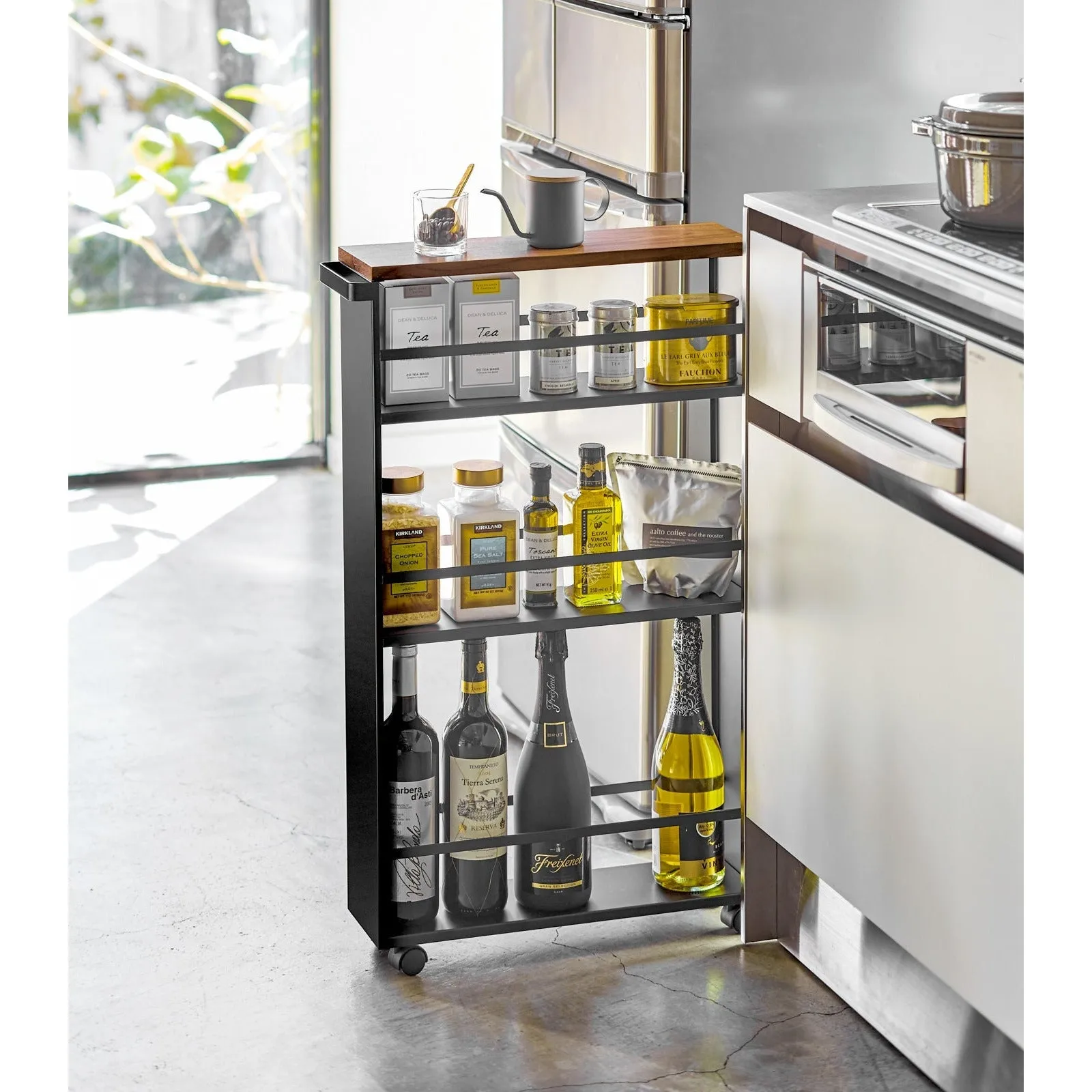 Rolling Storage Cart - Steel