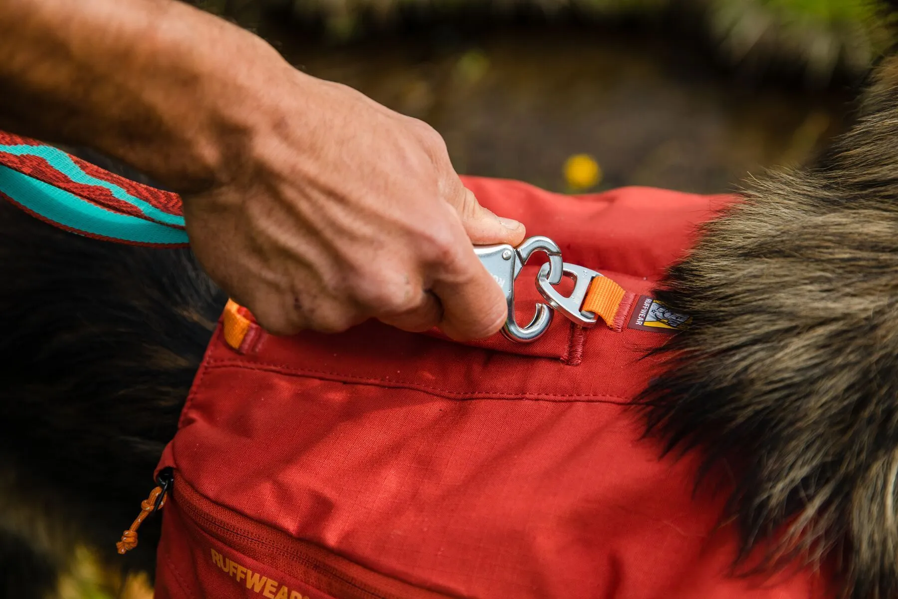 Ruffwear Flat Out™ Patterned & Multi-Use Dog Leash (Rocky Mountains)