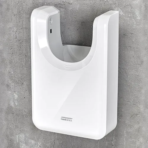 Saniflow® M23A U-FLOW® Hand Dryer - WHITE High-Speed HEPA Universal Voltage