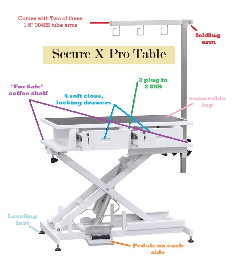 Secure X Pro Table