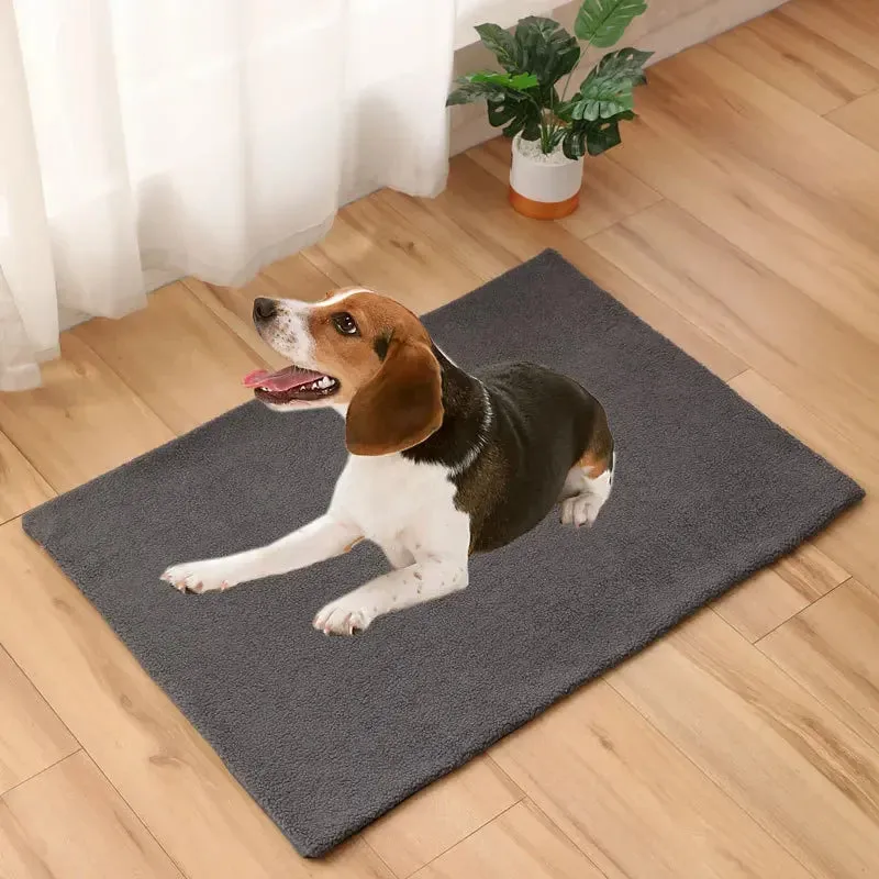 Self-Warming Pet Mat for Dogs and Cats - Thermal Bed Pad for Indoor and Outdoor Use