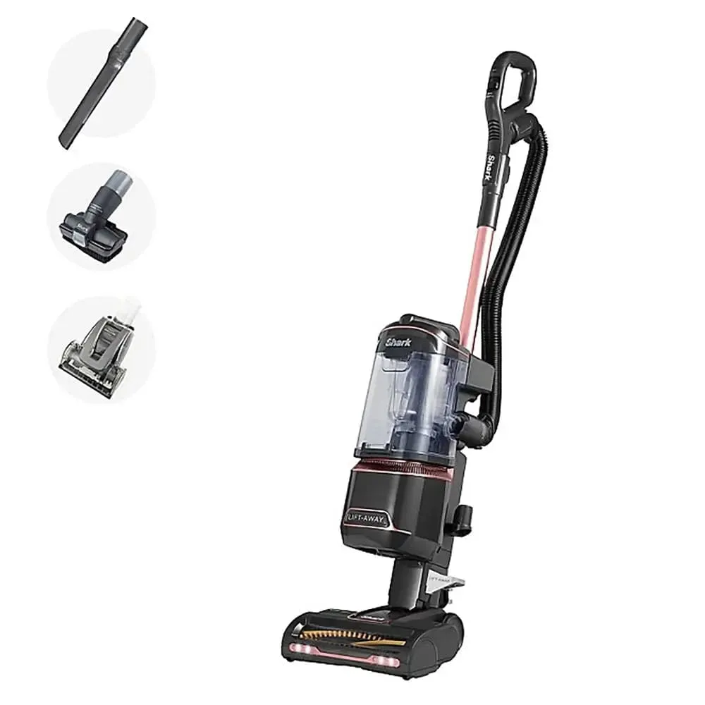 Shark NZ690UKT Anti Hair Wrap Upright Vacuum Cleaner, Includes Pet Tool, 28.5cm Wide - Rose Gold