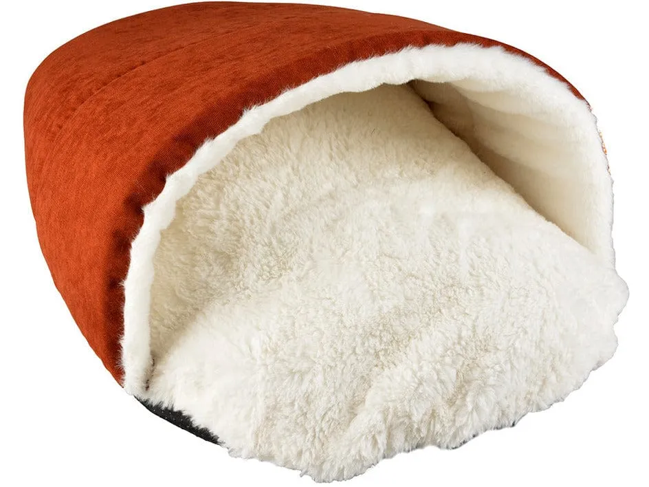 Sleeping Bag Velvet Copper 60X45X28 Red/White