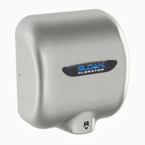 Sloan® XLERATOR® EHD-501-BN Hand Dryer - "Brushed Nickel" (Satin Stainless Steel) High Speed Automatic Surface-Mounted