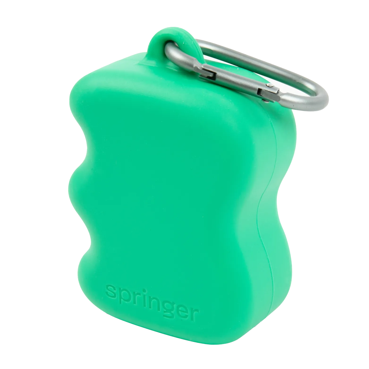 Springer Pets Silicone Dog Treat Dispenser Pouch Springer Green