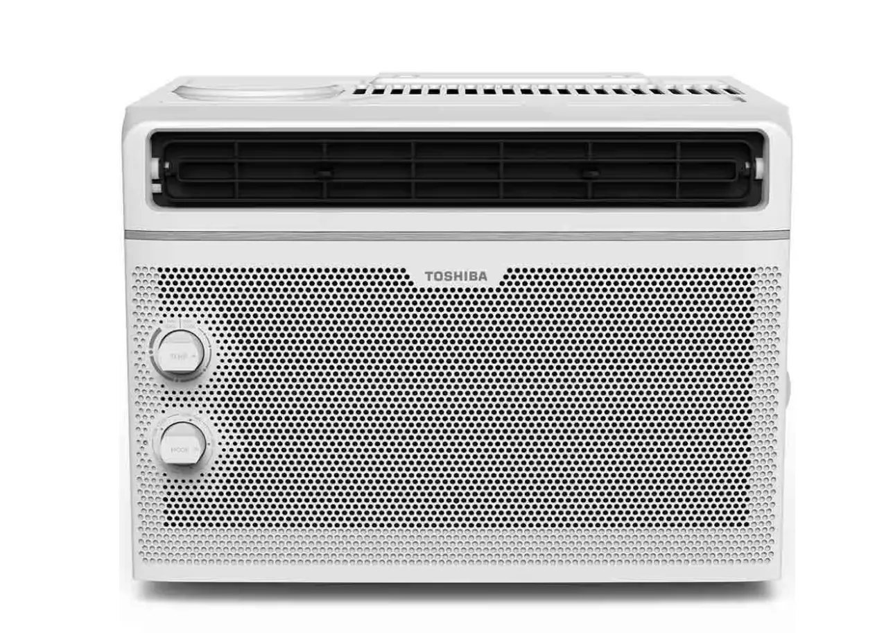 Toshiba 5,000 BTU 115V Window Air Conditioner Cools 150 sq. ft. in White