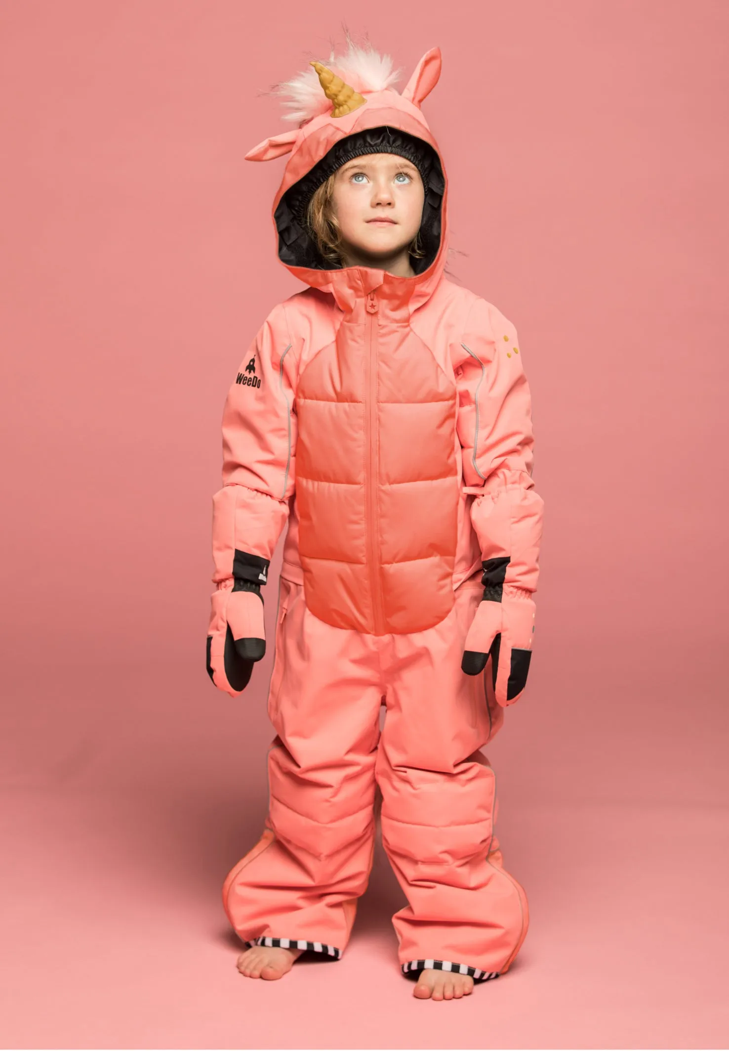 Weedo Kids Unicorn Snowsuit UNIDO GOLD