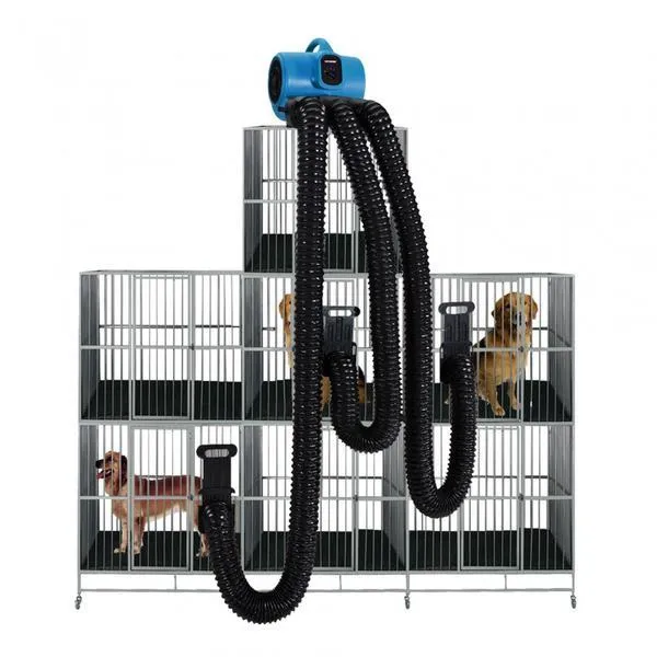 XPOWER X-800TF MDK Multi Cage Dryer Hose Kit w/ Timer & Filters