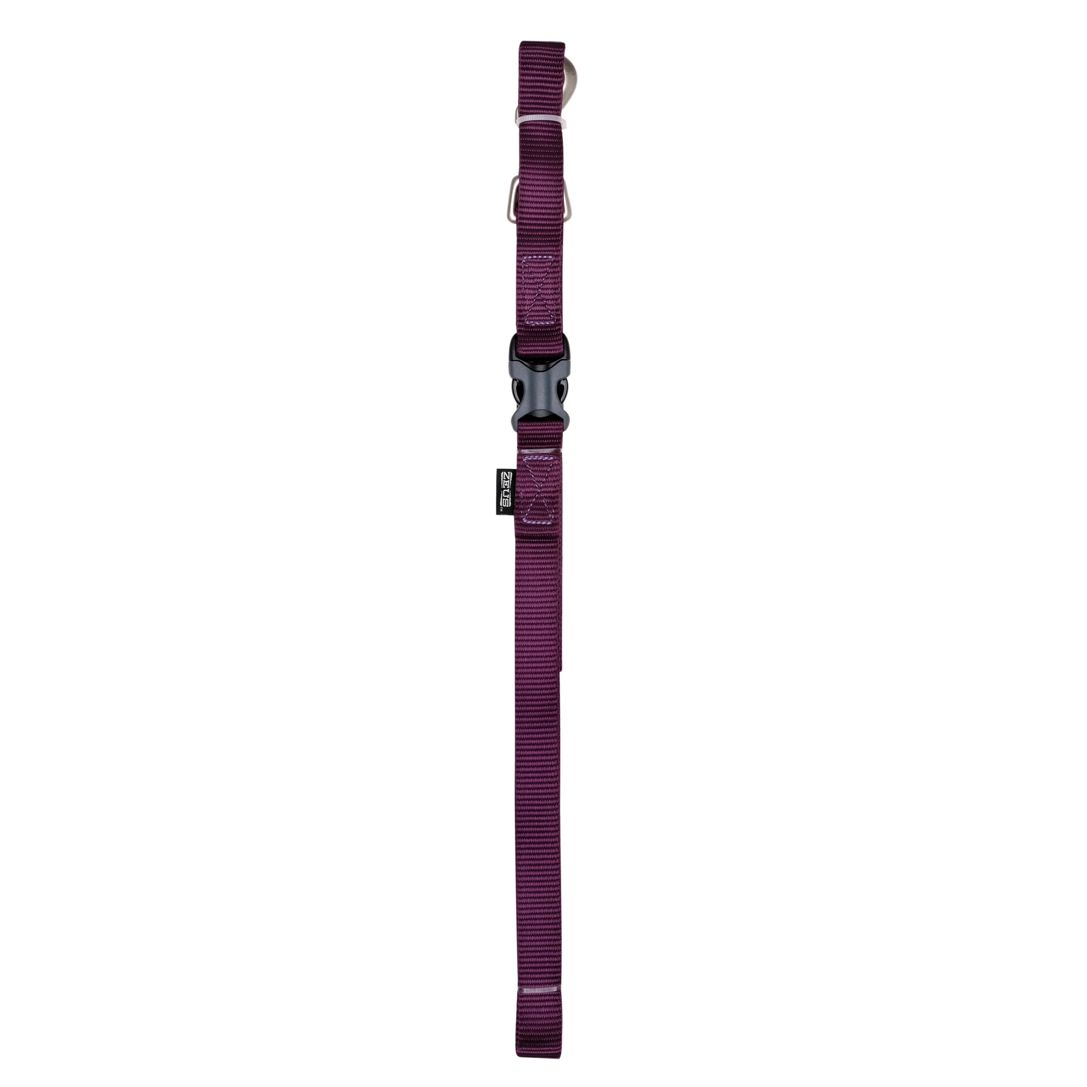 Zeus Nylon Dog Leash Royal Purple